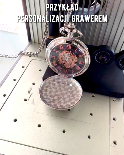 Reloj de Bolsillo "Heritage Helvetia" con Posibilidad de Grabado