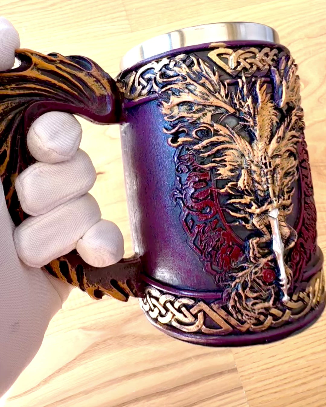 Cáliz Oscuro del Caballero - 700 ml, posibilidad de personalización con grabado para regalo