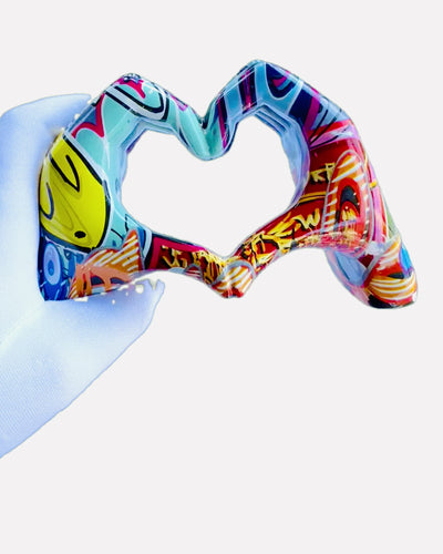 Figura decorativa Colorido Soporte Decorativo ArtBrace - posibilidad de personalización con grabado, para regalo