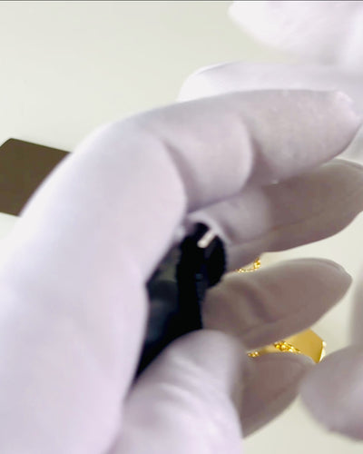 Collar con Dog Tag "Tres Tonos de Estilo" - Placa de Identificación - Colgante Elegante de Acero Inoxidable con Opción de Grabado