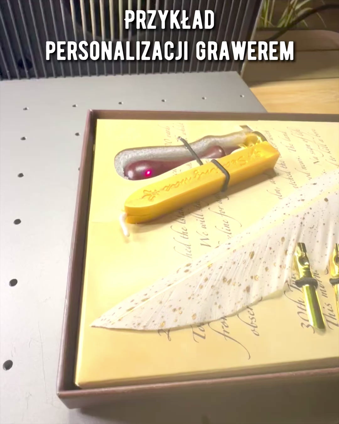 Conjunto de Caligrafía "Elegancia en Práctica" con Opción de Grabado, para regalo. 2 variantes de color a elegir