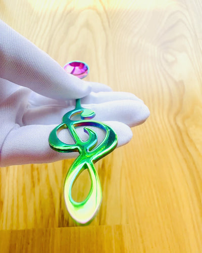 Cucharita Elegante con Clave de Sol – Personalizada para regalo, 2 variantes de color a elegir