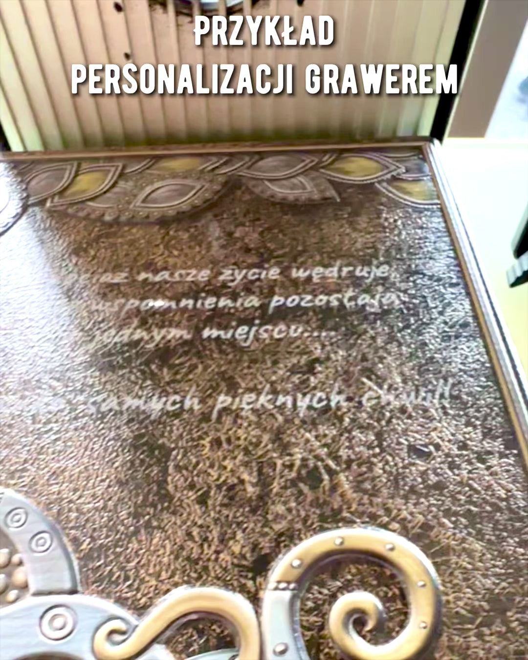Artystyczny Notes, cuaderno Maskarada - A5, personalización con grabado para regalo