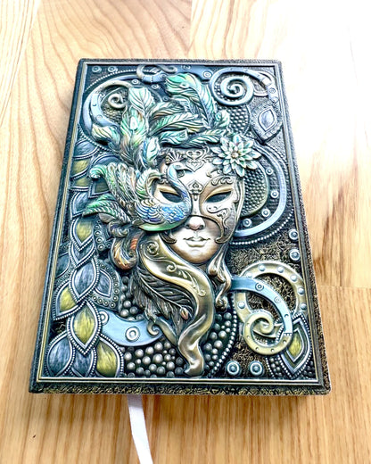 Artystyczny Notes, cuaderno Maskarada - A5, personalización con grabado para regalo