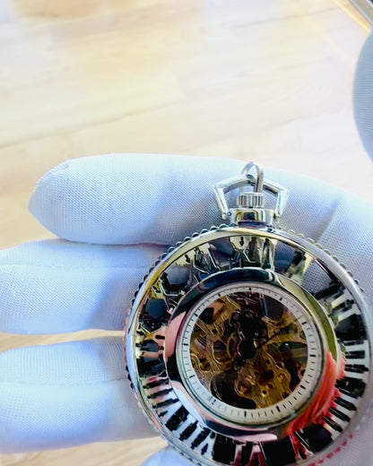 Reloj de Bolsillo "Mechanica Heritage" con Opción de Personalización