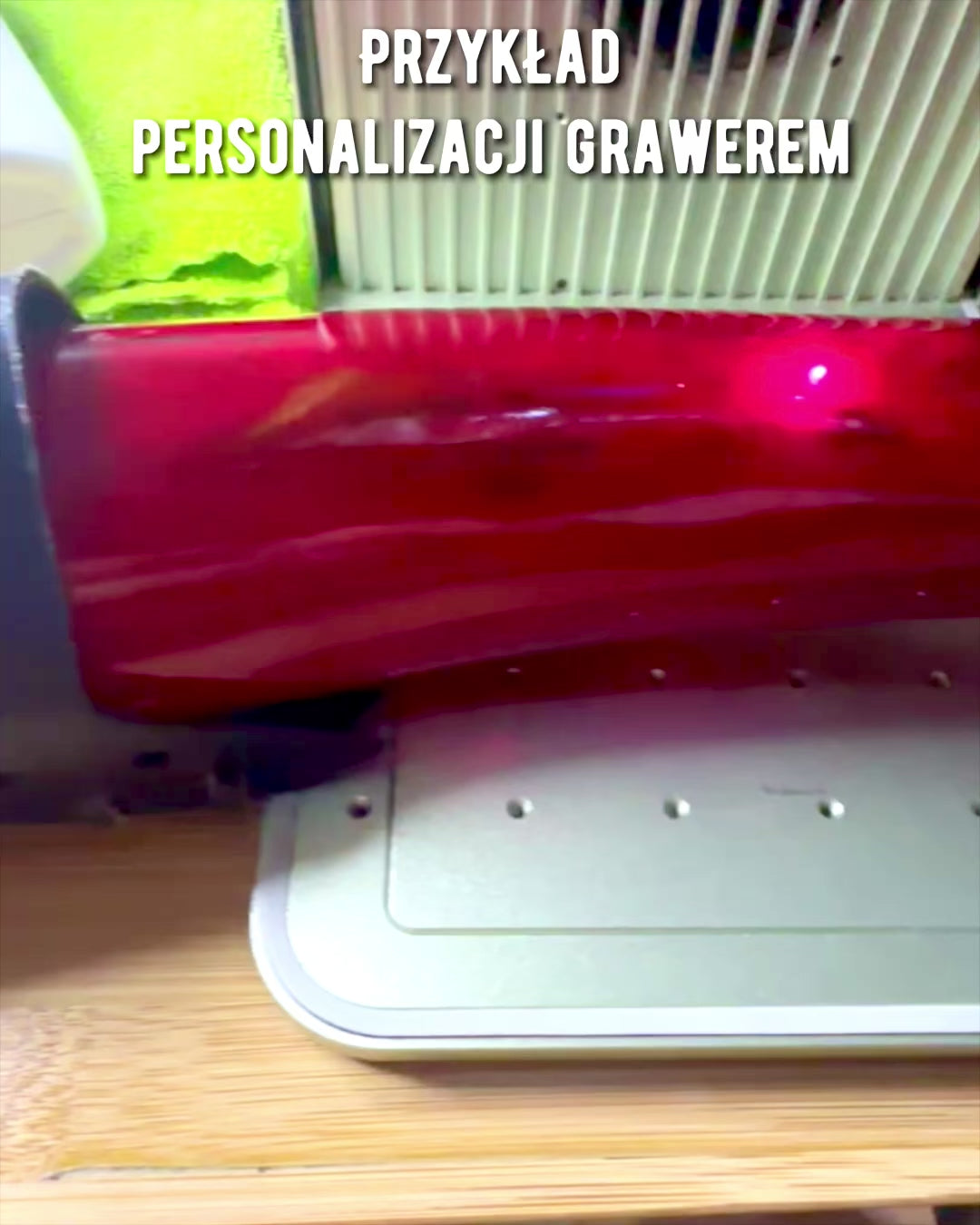 Copa de cuerno de guerrero - Rojo - con opción de personalización con grabado