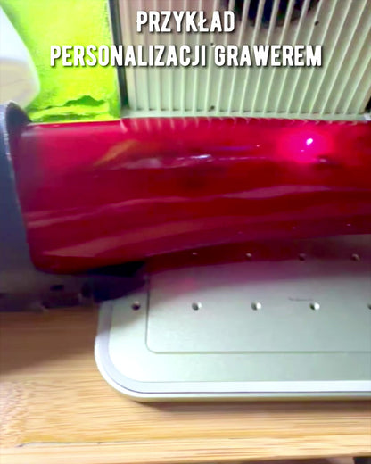 Copa de cuerno de guerrero - Rojo - con opción de personalización con grabado