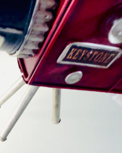 Figura Decorativa "Retro Cámara Keystone" con Posibilidad de Grabado