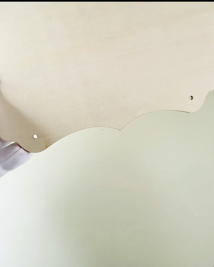Colgante Decorativo de Madera con Posibilidad de Personalización – Muchos Formas