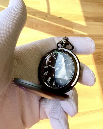 Reloj de Bolsillo "Galactic Vision" con Opción de Grabado, regalo personalizado