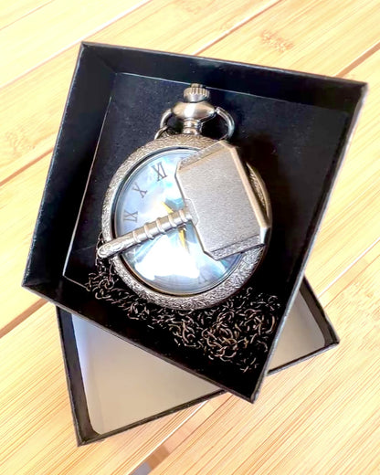 Młot Czasu - Reloj de Bolsillo, posibilidad de personalizar con grabado para regalo