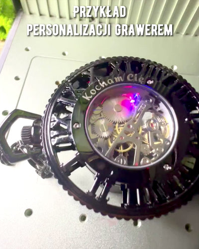Reloj de Bolsillo "Mechanica Heritage" con Opción de Personalización