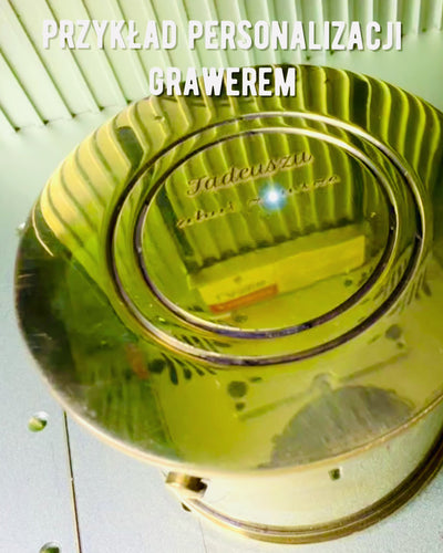 Kompas del Viajero "Tambor Amanecer" – con opción de personalización mediante grabado