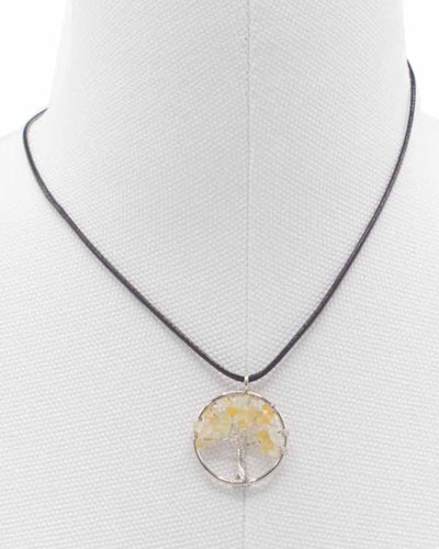 Collar Árbol de la Vida Energía de la Pasión – Cornalina