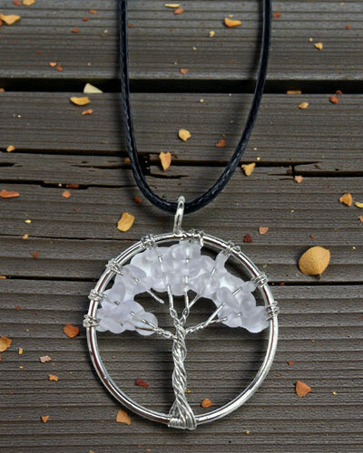 Collar Árbol de la Vida Energía Pura – Cuarzo cristalino