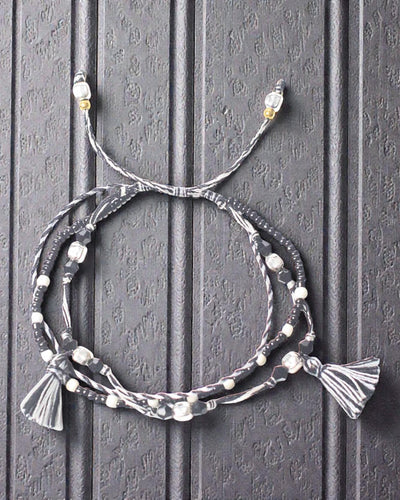 Pulsera de hilo de templo Yin Yang – Equilibrio de la naturaleza