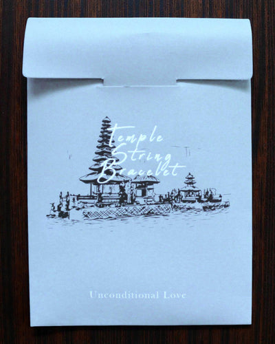 Pulsera de hilo de templo Panca Cinta – Amor incondicional