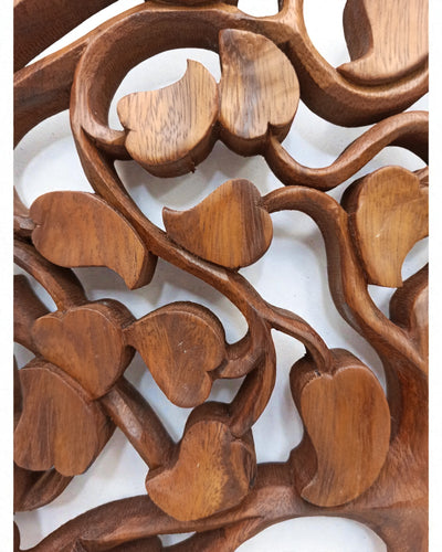 Panel decorativo de pared – Árbol de la Vida Corazones 40 cm